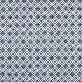 Toile Jacquard Bleu Géométrique - Ribes y Casals