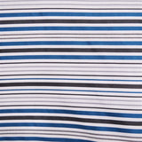 Toile Rayures Noir et Bleu - Ribes y Casals