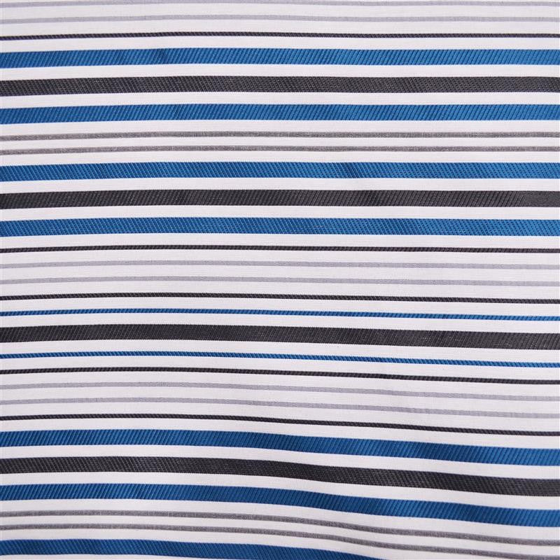Toile Rayures Noir et Bleu - Ribes y Casals