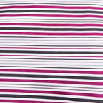 Toile Rayures Noir Fuchsia - Ribes y Casals
