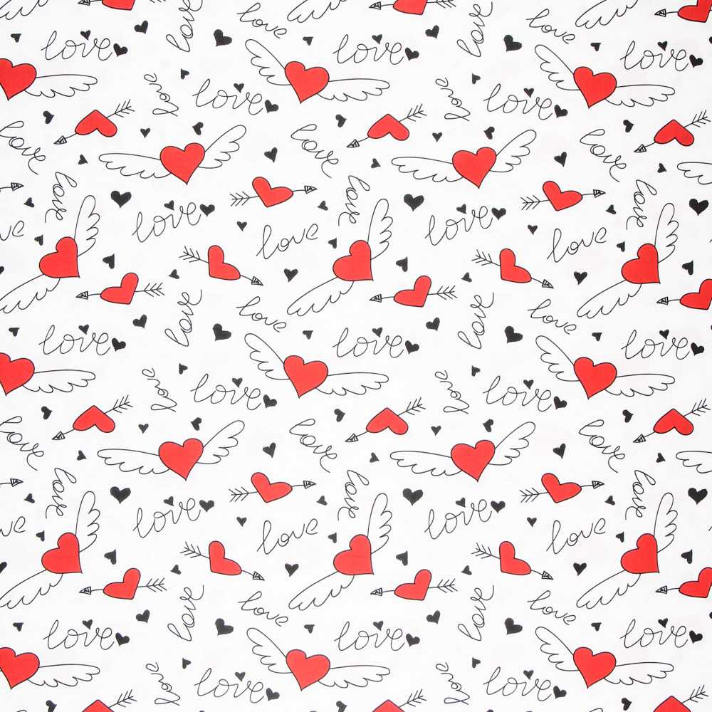 Toile Love Blanc - Ribes y Casals