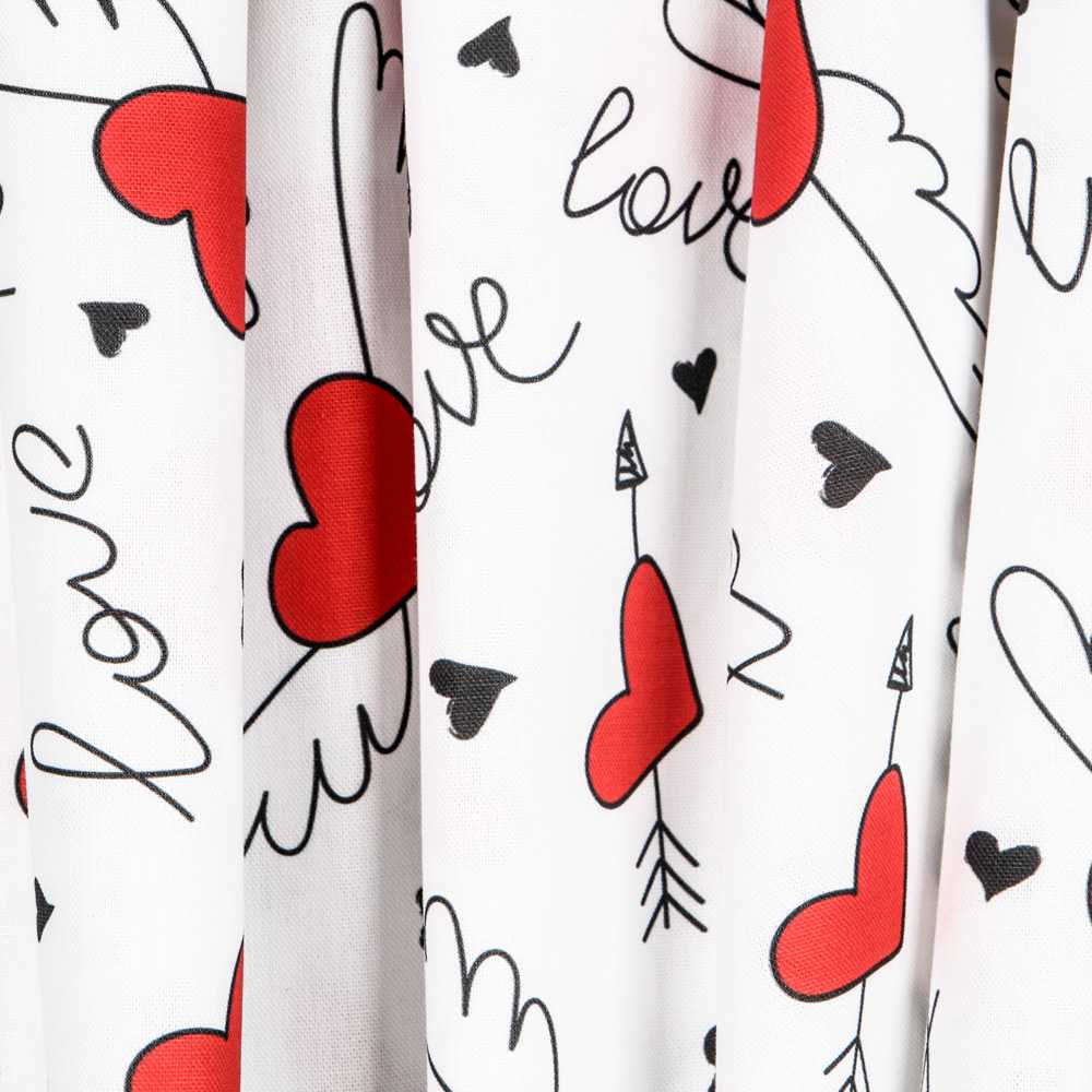 Toile Love Blanc - Ribes y Casals