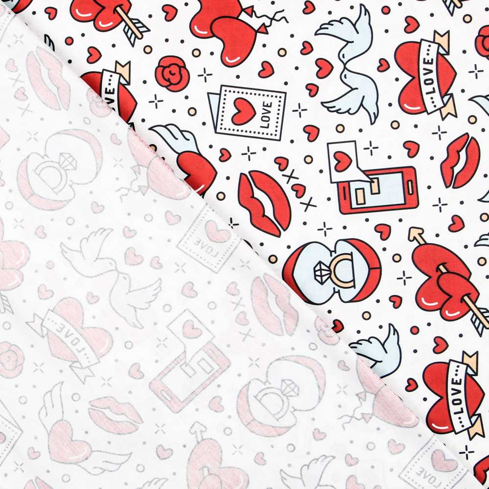 Toile Love Pin Up - Ribes y Casals