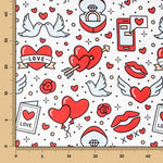 Toile Love Pin Up - Ribes y Casals