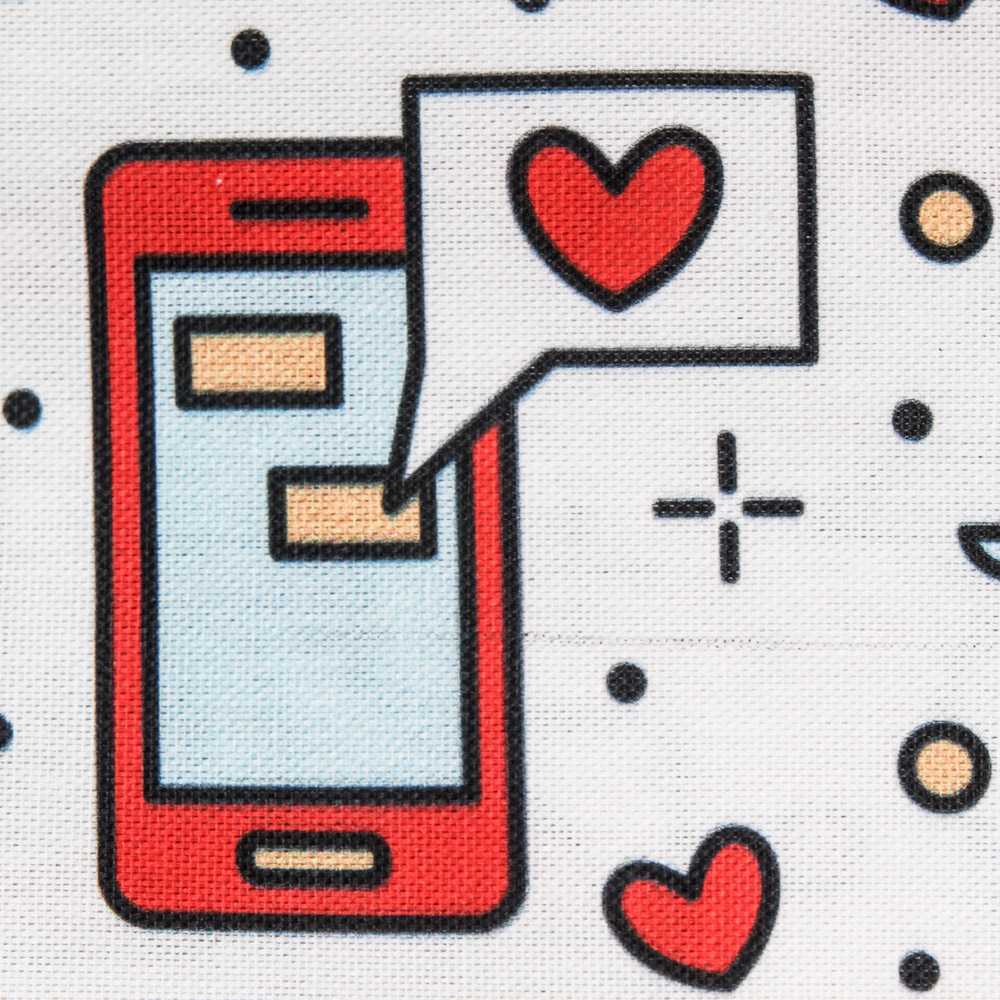 Toile Love Pin Up - Ribes y Casals