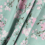 Toile Magnolias Vert Menthe - Ribes y Casals
