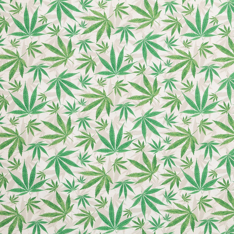 Toile Imprimée Feuilles Vert - Ribes y Casals