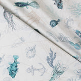 Toile Mediterranee Turquoise - Ribes y Casals