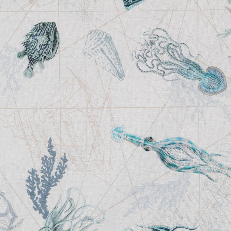 Toile Mediterranee Turquoise - Ribes y Casals