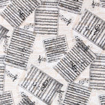 Toile Musique Beige Vigoré - Ribes y Casals