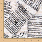Toile Musique Beige Vigoré - Ribes y Casals