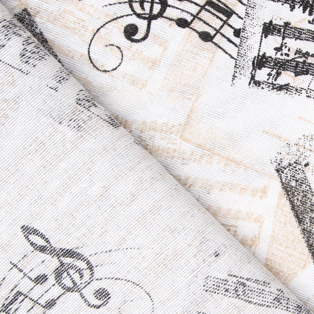 Toile Musique Beige Vigoré - Ribes y Casals