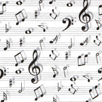 Toile Musical Blanc - Ribes y Casals