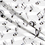 Toile Musical Blanc - Ribes y Casals