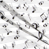 Toile Musical Blanc - Ribes y Casals