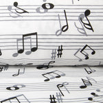 Toile Musical Blanc - Ribes y Casals