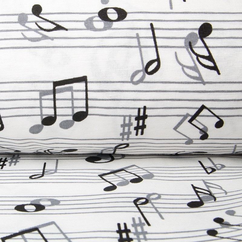 Toile Musical Blanc - Ribes y Casals