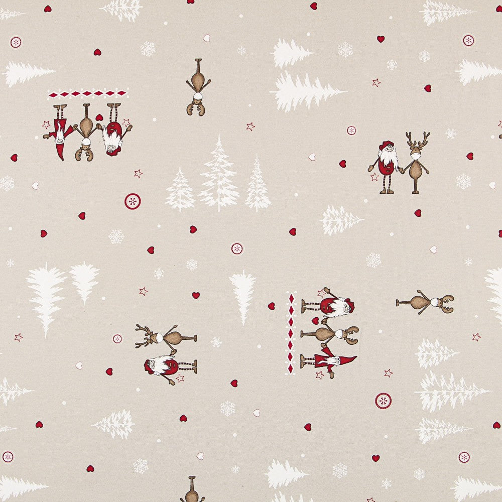 TOILE NOËL LUTINS - Ribes y Casals