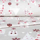 Toile Noël Forêt Beige - Ribes y Casals