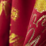 Toile De Noël Lurex Rouge - Ribes y Casals