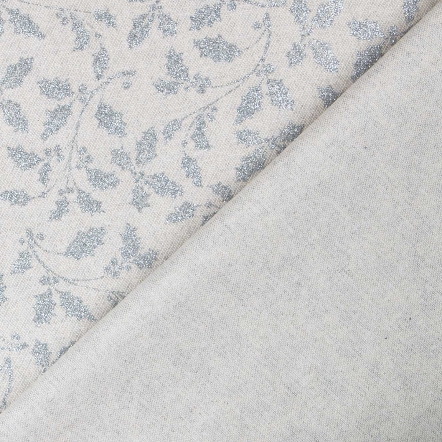 Toile Noël Gui Argenté - Ribes y Casals