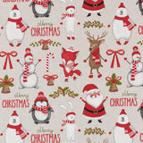 Toile Noël Ours Polaire Blanco - Ribes y Casals