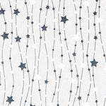 Toile Noël Étoiles Noir Argent - Ribes y Casals