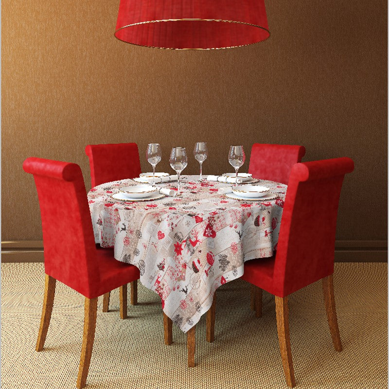 Toile Noël Vintage Beige - Ribes y Casals