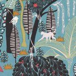 Toile Panama Afrique Aigue-marine - Ribes y Casals