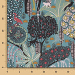 Toile Panama Afrique Aigue-marine - Ribes y Casals
