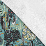 Toile Panama Afrique Aigue-marine - Ribes y Casals