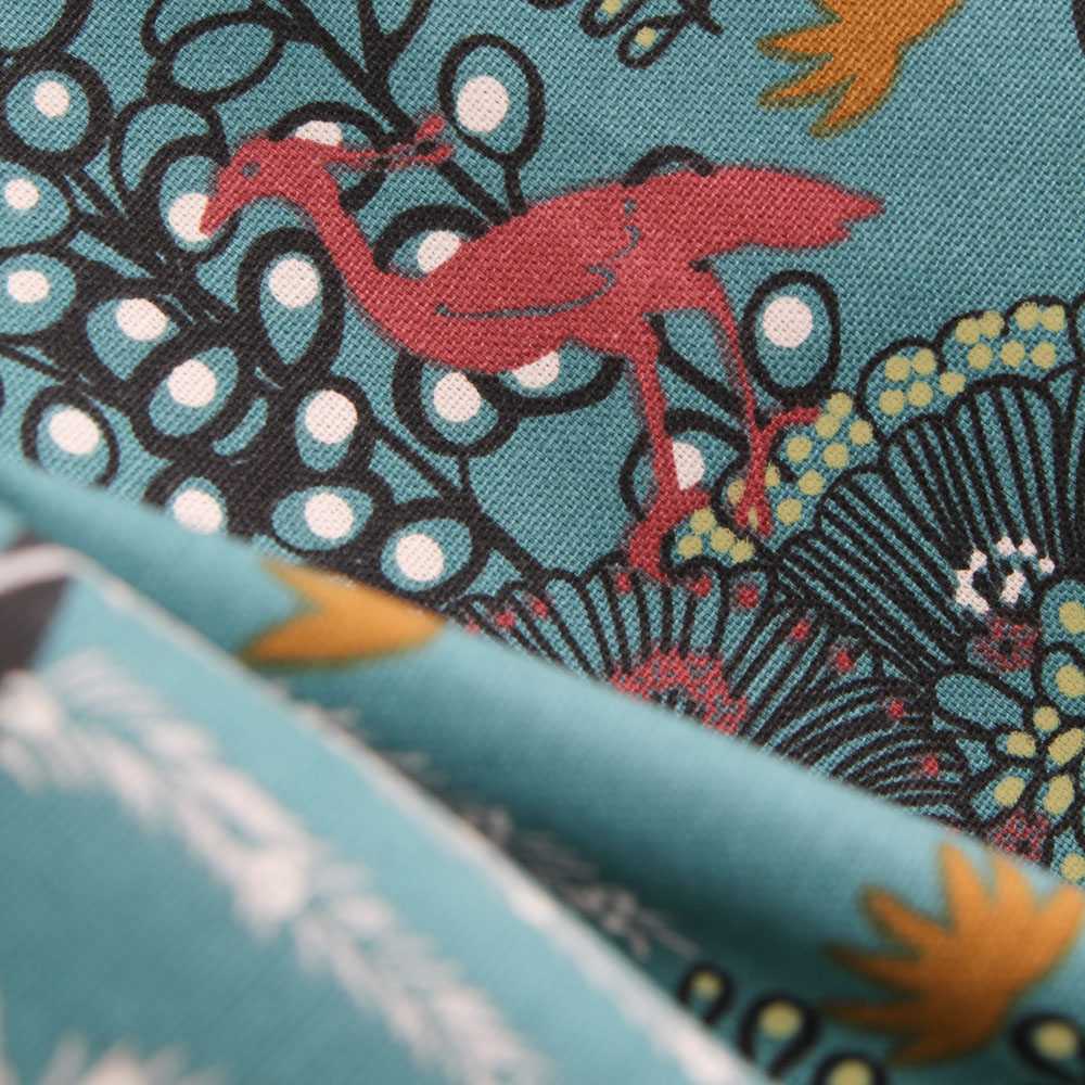 Toile Panama Afrique Aigue-marine - Ribes y Casals