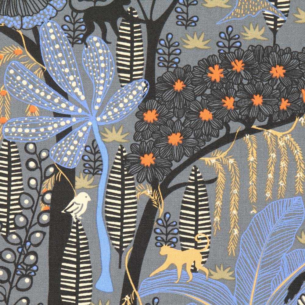 Toile Panama Afrique Gris - Ribes y Casals