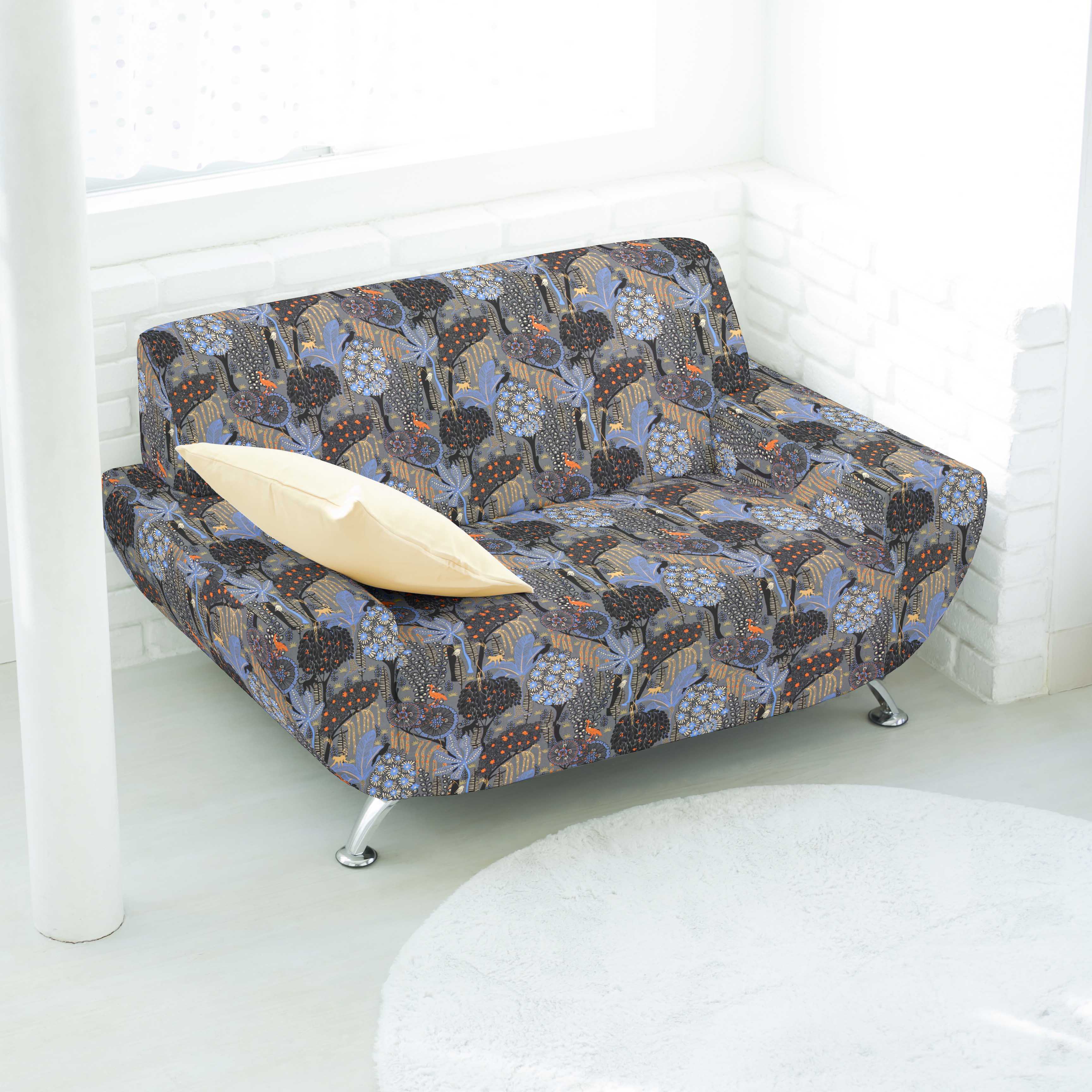 Toile Panama Afrique Gris - Ribes y Casals