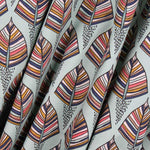 Toile Panama Vert d&#39;Eau ethnique - Ribes y Casals