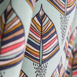 Toile Panama Vert d&#39;Eau ethnique - Ribes y Casals