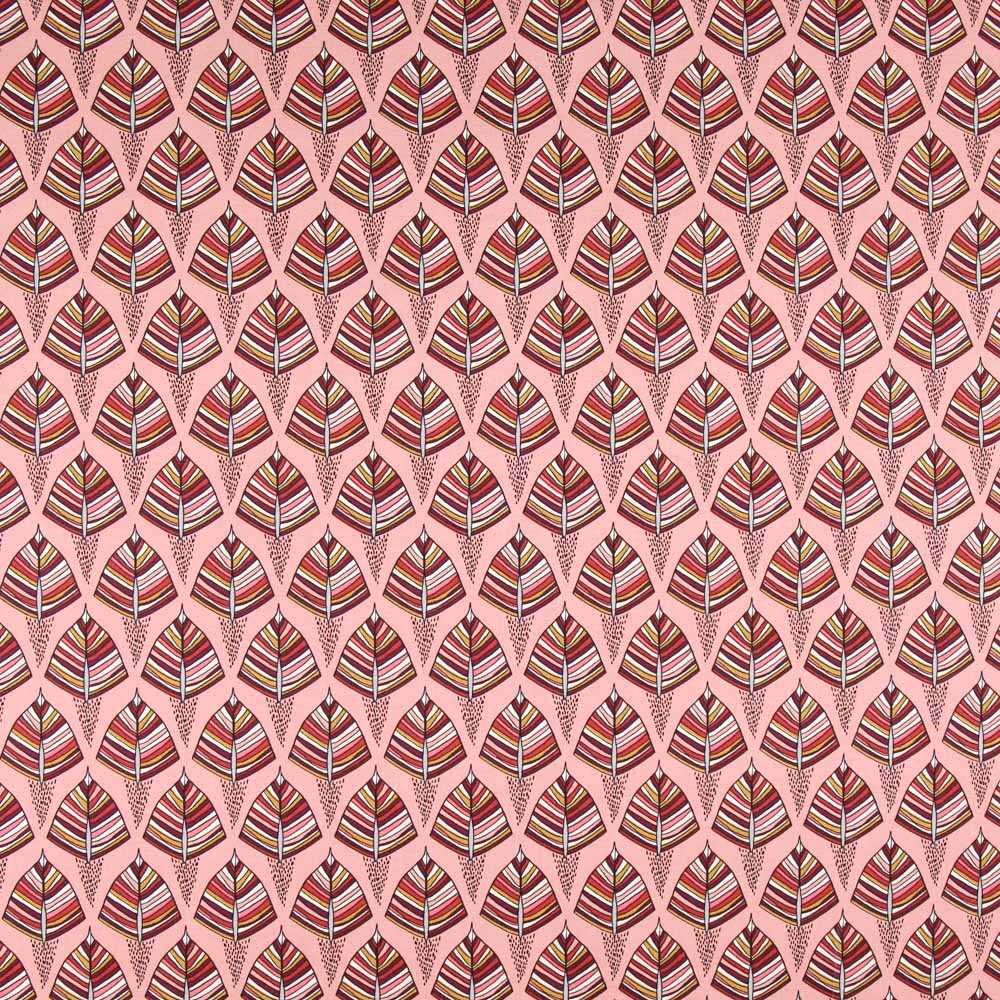 Toile Panama Ethnique Corail - Ribes y Casals