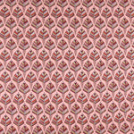 Toile Panama Ethnique Corail - Ribes y Casals