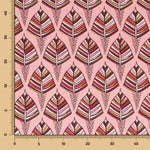 Toile Panama Ethnique Corail - Ribes y Casals