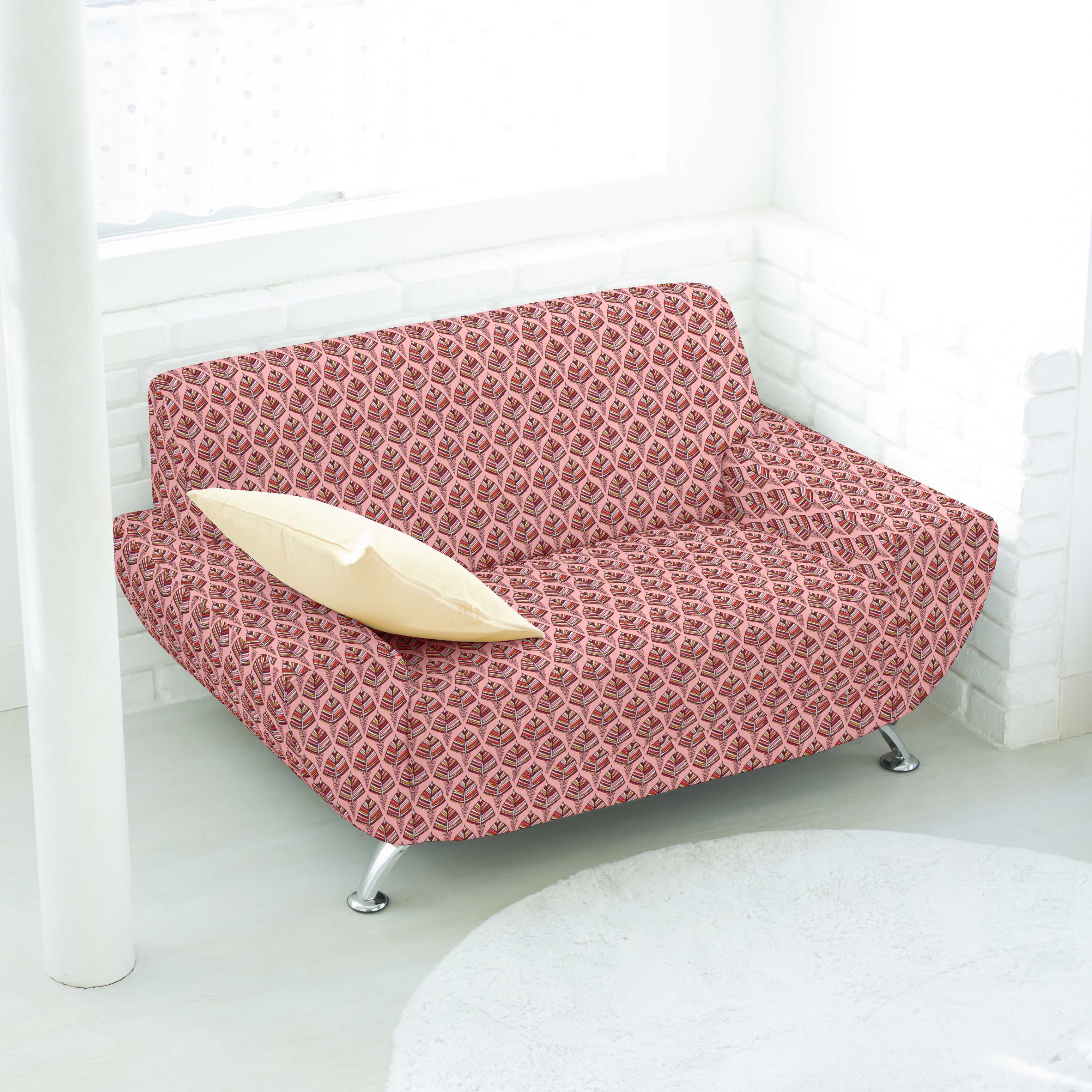 Toile Panama Ethnique Corail - Ribes y Casals