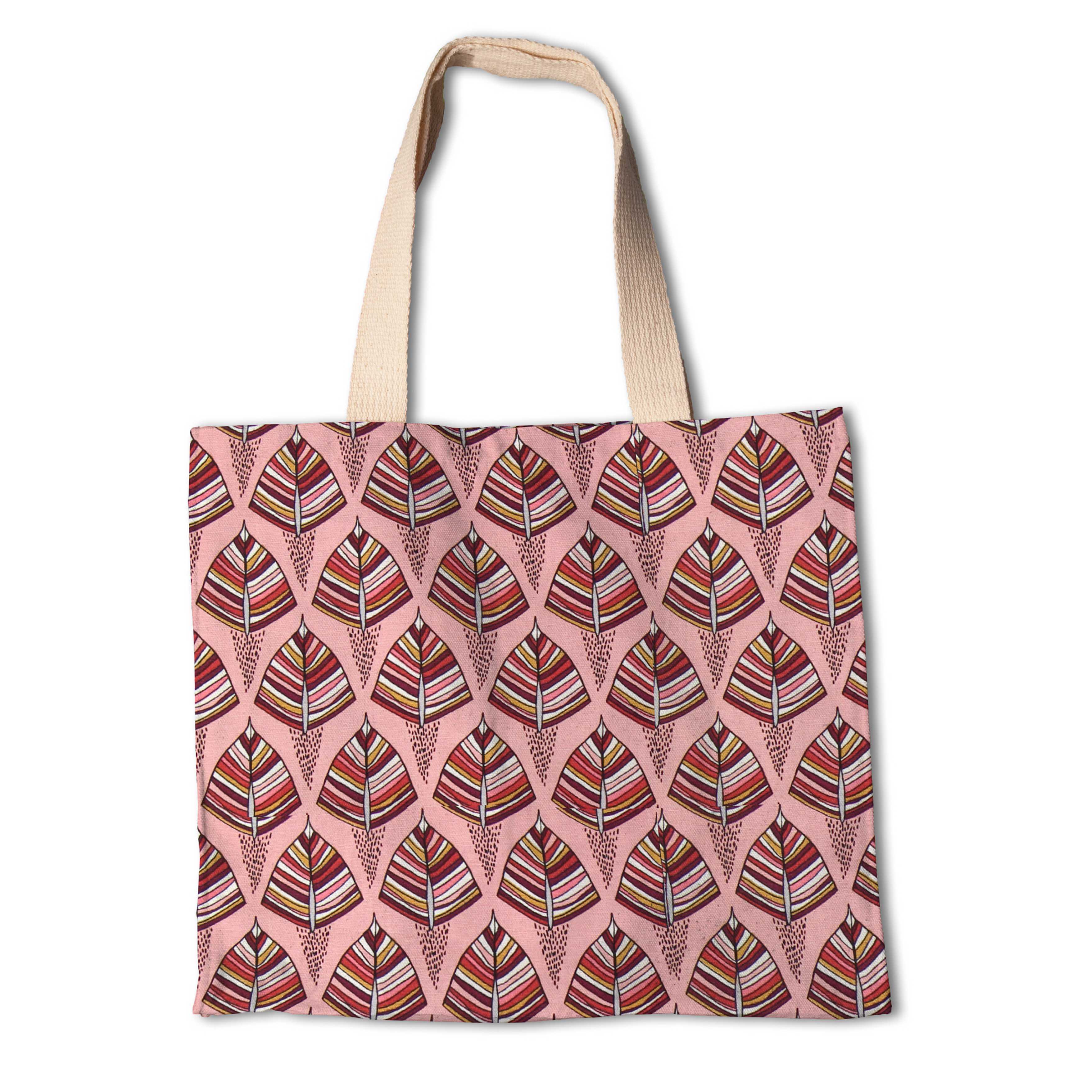 Toile Panama Ethnique Corail - Ribes y Casals