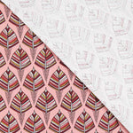 Toile Panama Ethnique Corail - Ribes y Casals