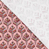 Toile Panama Ethnique Corail - Ribes y Casals