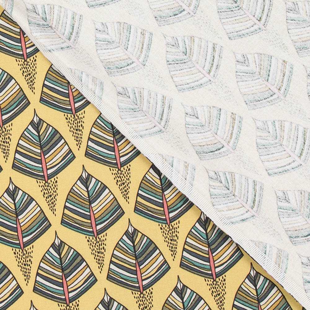 Toile Panama Ethnique Pistache - Ribes y Casals