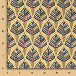 Toile Panama Ethnique Pistache - Ribes y Casals