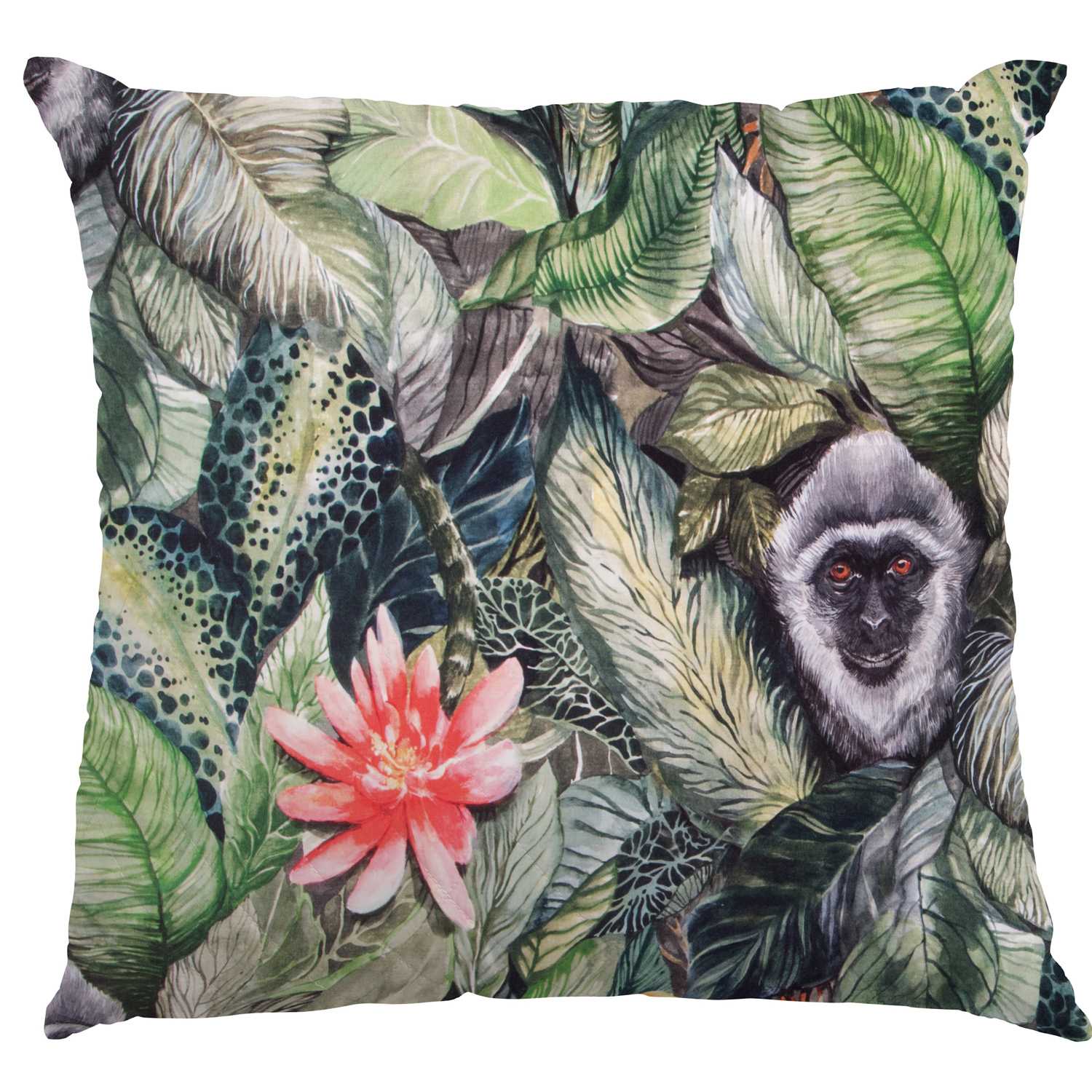 Toile Panama Faune vert - Ribes y Casals