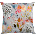 Toile Panama Floral Gris - Ribes y Casals