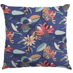 Toile Panama Hibscus Blue - Ribes y Casals