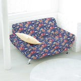 Toile Panama Hibscus Blue - Ribes y Casals