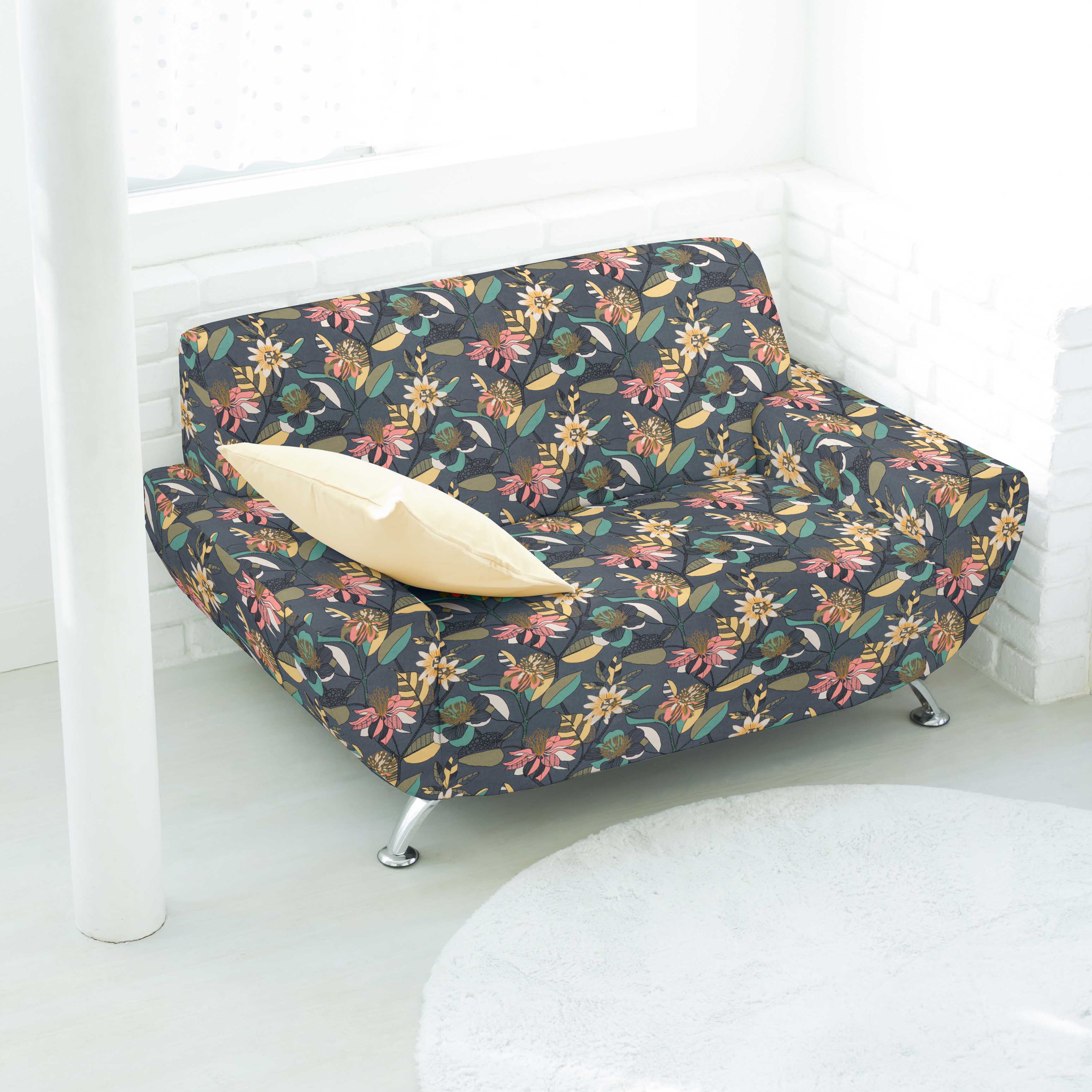 Toile Panama Hibscus Marengo - Ribes y Casals